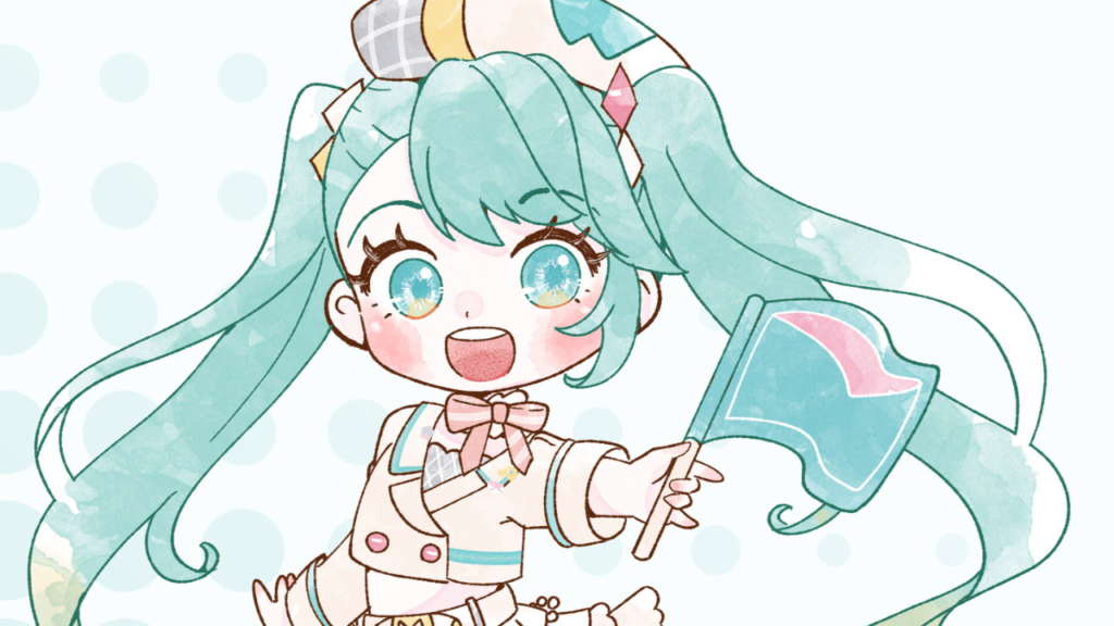 マジカルミライ2024　初音ミク　ファンアート