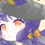 ハロウィン　ハロウィーン　2024　イラスト　魔女　黒猫