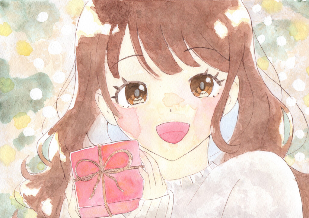 ストーンヘンジアクア荒目　透明水彩