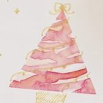 透明水彩メイキング　クリスマスカード　描き方